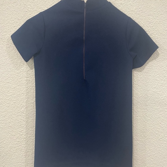 Vintage 60’s Lacoste Mini Dress/tennis Dress Vintage Size 10 - Picture 2 of 6